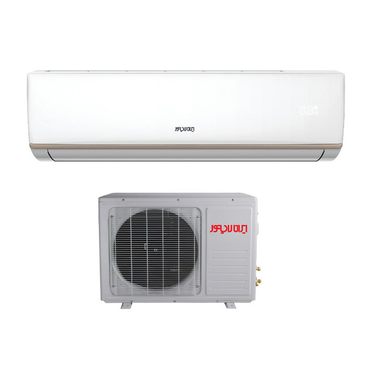 کولر گازی اسپلیت دیواری 18000 دور ثابت ایران رادیاتور مدل ICA-18CH-AXAAA