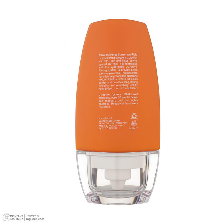 فلوئید ضد آفتاب بدون رنگ الارو SPF50 مدل Ultra Light تحت لیسانس محافظ UVA ،UVB، مرطوبکننده مناسب پوستهای چرب و مختلط ...