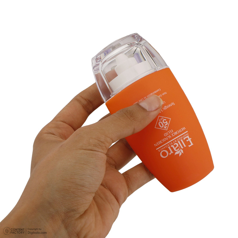 فلوئید ضد آفتاب بدون رنگ الارو SPF50 مدل Ultra Light تحت لیسانس محافظ UVA ،UVB، مرطوبکننده مناسب پوستهای چرب و مختلط ...