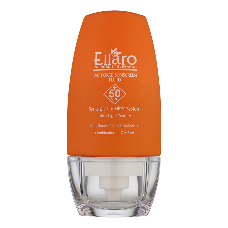 فلوئید ضد آفتاب بدون رنگ الارو SPF50 مدل Ultra Light تحت لیسانس محافظ UVA ،UVB، مرطوبکننده مناسب پوستهای چرب و مختلط ...