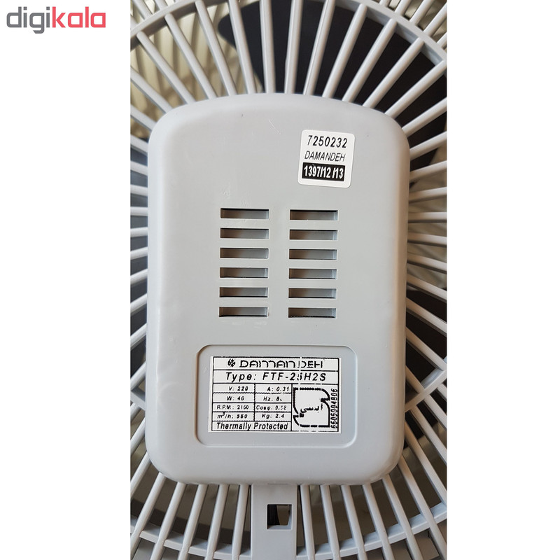 پنکه رومیزی دمنده مدل FTF-25H2S