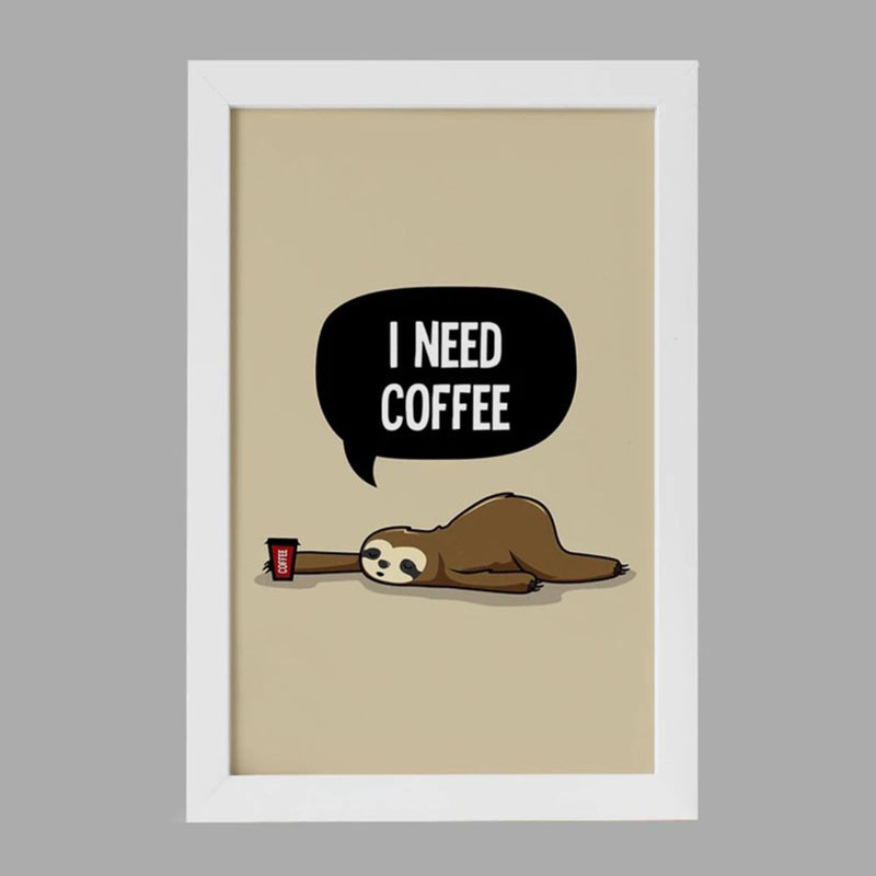تابلو یاسین دکوراتیو مدل قهوه Coffee کد F142