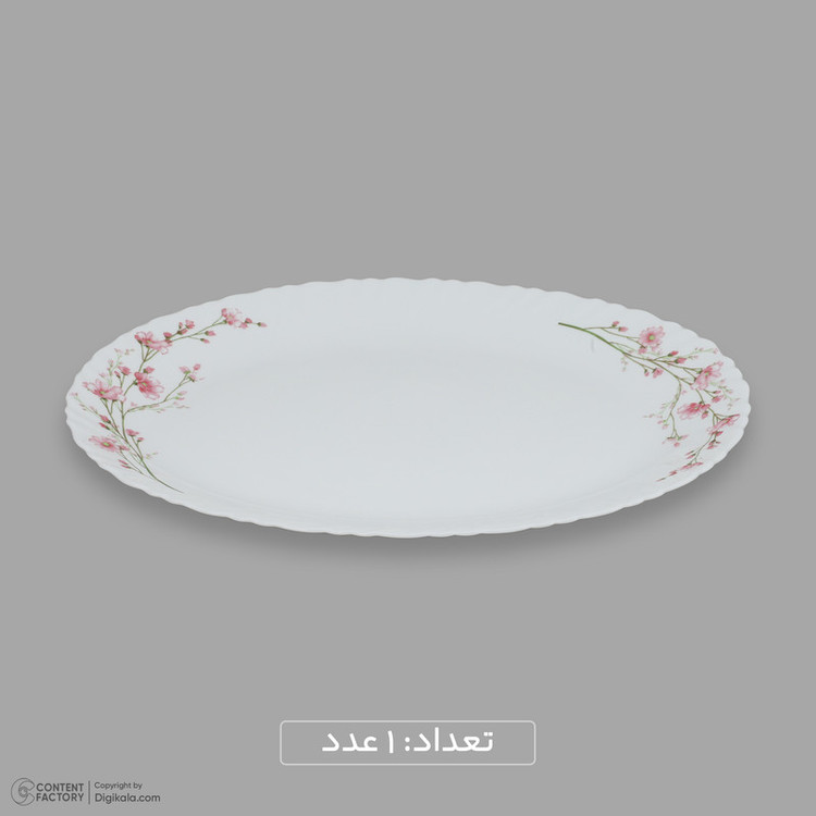 سرویس غذاخوری اوپال 25 پارچه 6 نفره گلدن اپال مدل بهار