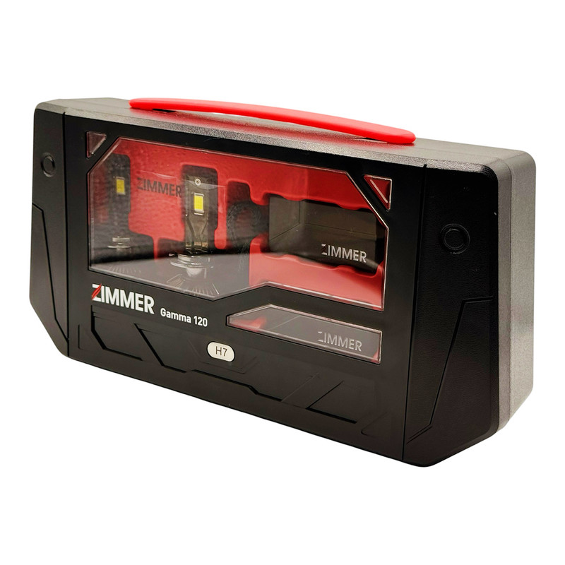 هدلایت لامپ خودرو زیمر مدل GAMMA 120 پایه H7 بسته دو عددی