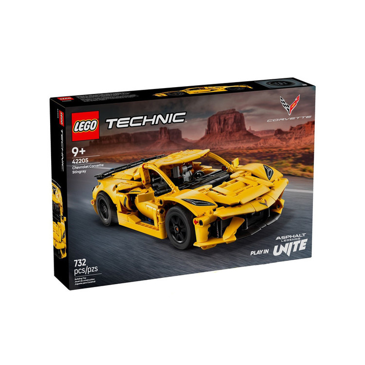 لگو 732 تکه سری تکنیک مدل Chevrolet Corvette Stingray کد 42205
