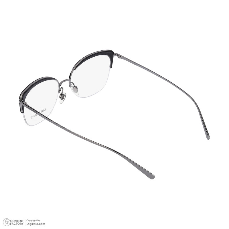 فریم عینک طبی گربه ای زنانه جورجیو آرمانی مدل 0AR5077-3010-55 مناسب برای صورت مستطیل، مربع و لوزی