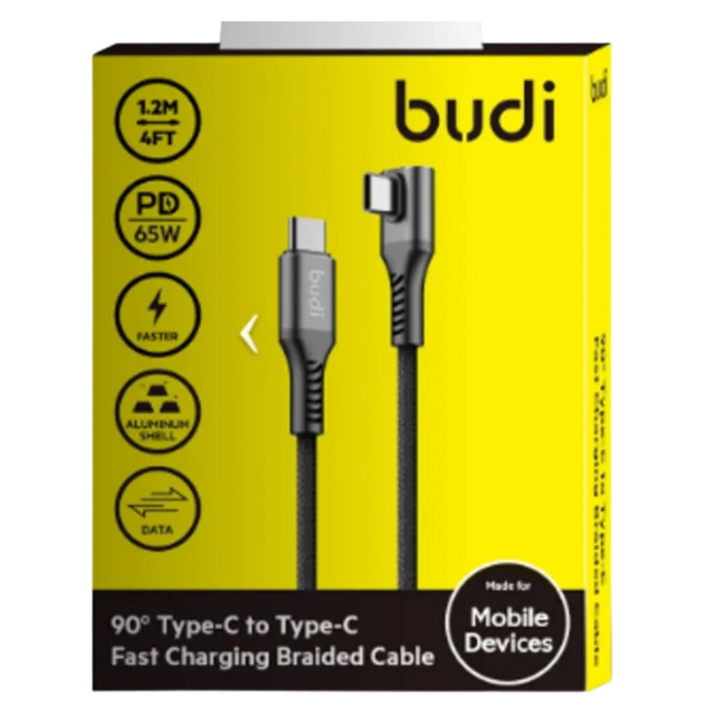 کابل تبدیل USB-C بودی مدل DC253TTZ12B طول 1.2 متر