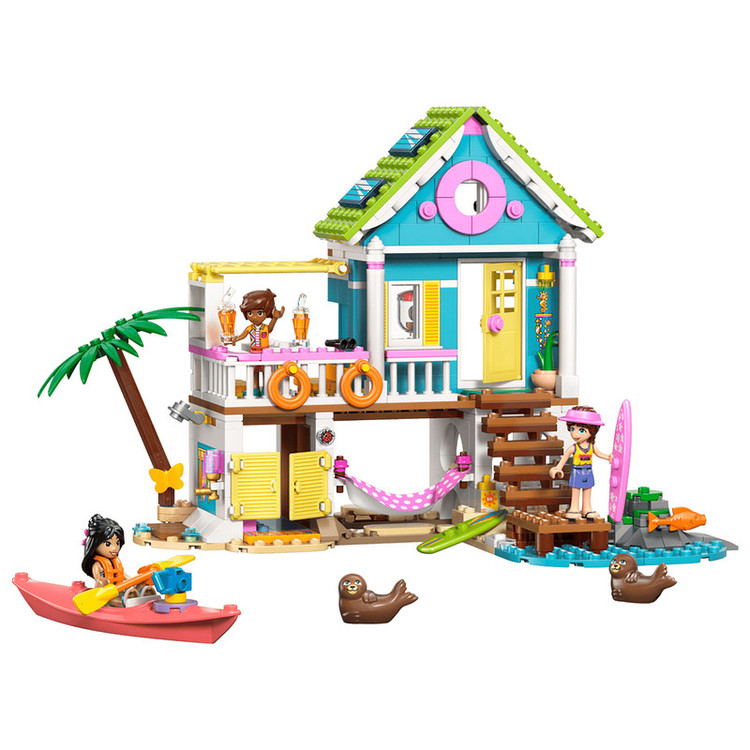 لگو 400 تکه سری Friends مدل Beach House with Seals کد 42699