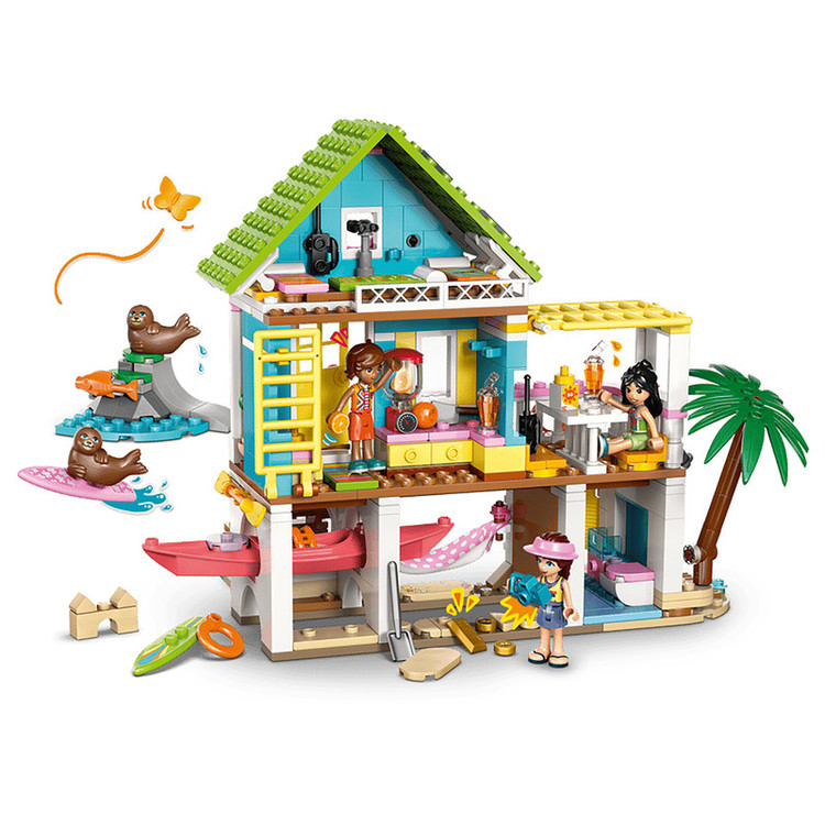 لگو 400 تکه سری Friends مدل Beach House with Seals کد 42699