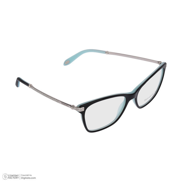 فریم عینک طبی گربه ای زنانه تیفانی اند کو مدل 0TF2158B-8055-52 مناسب برای صورت مستطیل، مربع، لوزی