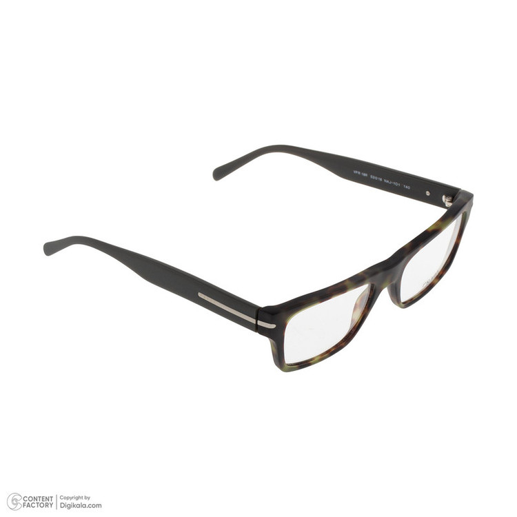 فریم عینک طبی ویفرر Wayfarer مردانه پرادا مدل 0PR-18RV-NAJ1O1 مناسب برای صورت مستطیل، مربع، قلب و بیضی