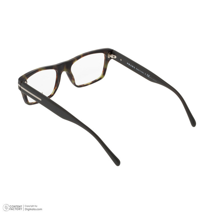 فریم عینک طبی ویفرر Wayfarer مردانه پرادا مدل 0PR-18RV-NAJ1O1 مناسب برای صورت مستطیل، مربع، قلب و بیضی