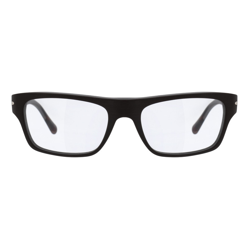 فریم عینک طبی ویفرر Wayfarer مردانه پرادا مدل 0PR 18RV-TV61O1 مناسب برای صورت مستطیل، مربع، مثلث، لوزی، گرد، قلب، بیضی