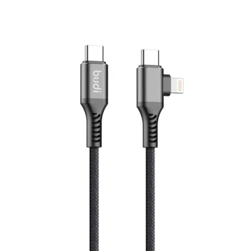 کابل تبدیل USB-C به USB-Cلایتنینگ بودی مدل DC253TTL12B طول 1.2 متر