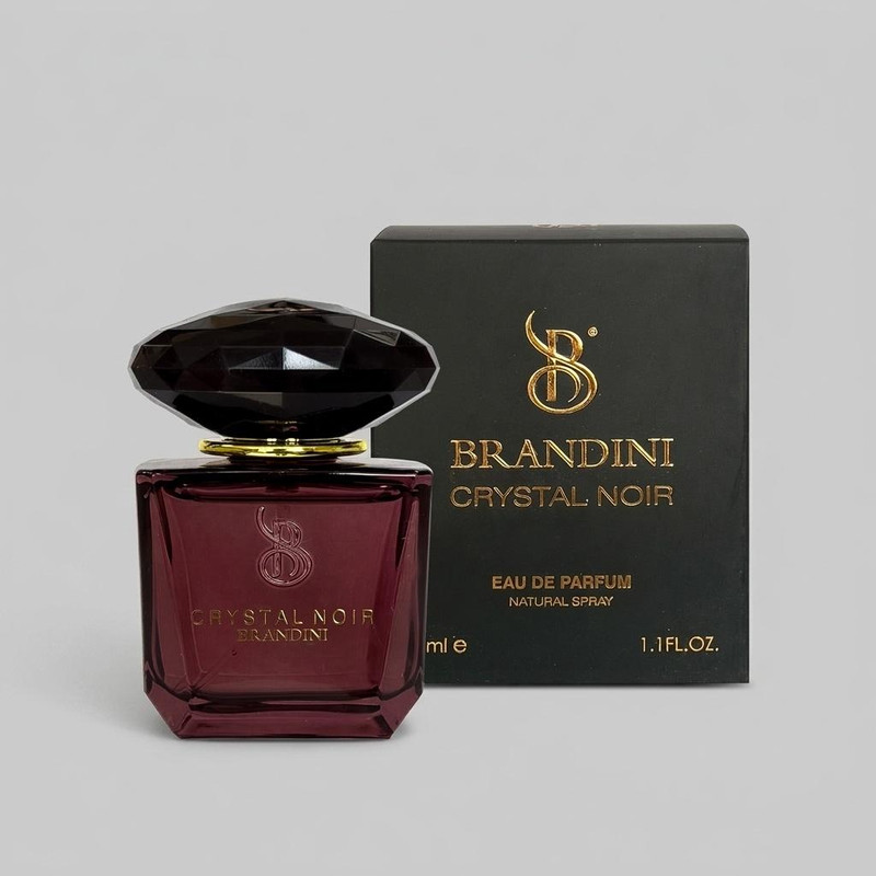 عطر جیبی زنانه برندینی مدل Crystal Noir حجم 33 میلی لیتر