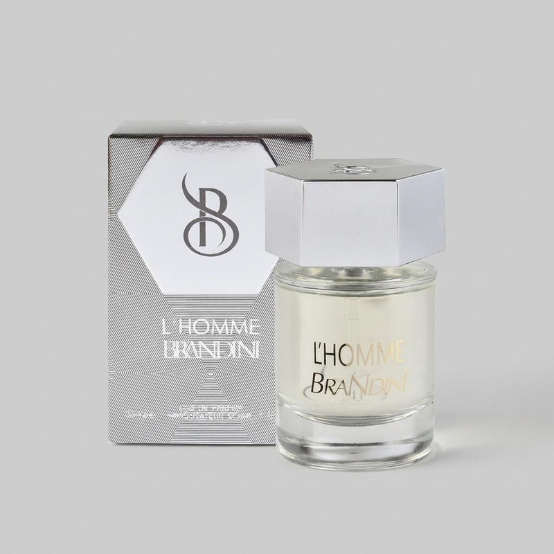 عطر جیبی مردانه برندینی مدل L HOMME با رایحه خنک و شیرین حجم 33 میلیلیتر