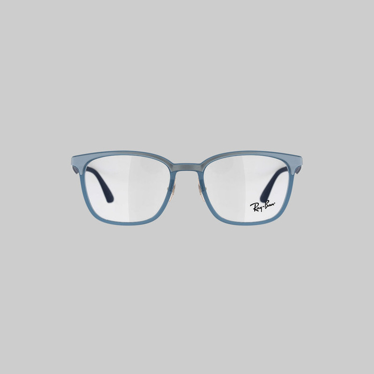 فریم عینک طبی ویفرر Wayfarer ری بن مدل 0RX7117-8019 مناسب برای صورت مربع، مستطیل و لوزی