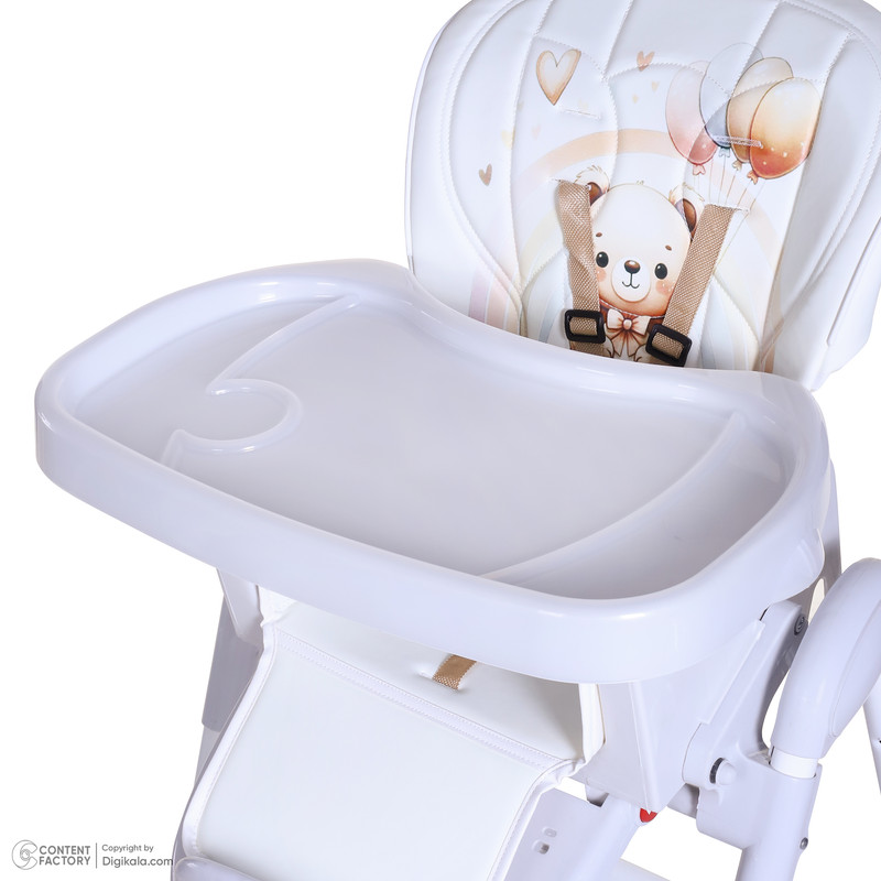 صندلی غذاخوری کودک زویه مدل خرس رنگین کمان کد Z112