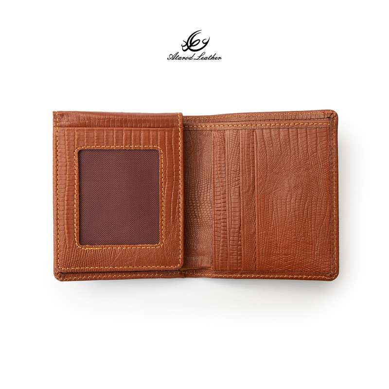 کیف پول جیبی چرم عطارد مدل چرم طبیعی کد K73