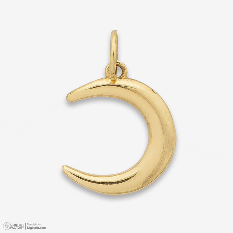 آویز گردنبند طلا 18 عیار زنانه مایا ماهک طرح ماه کد MM2321