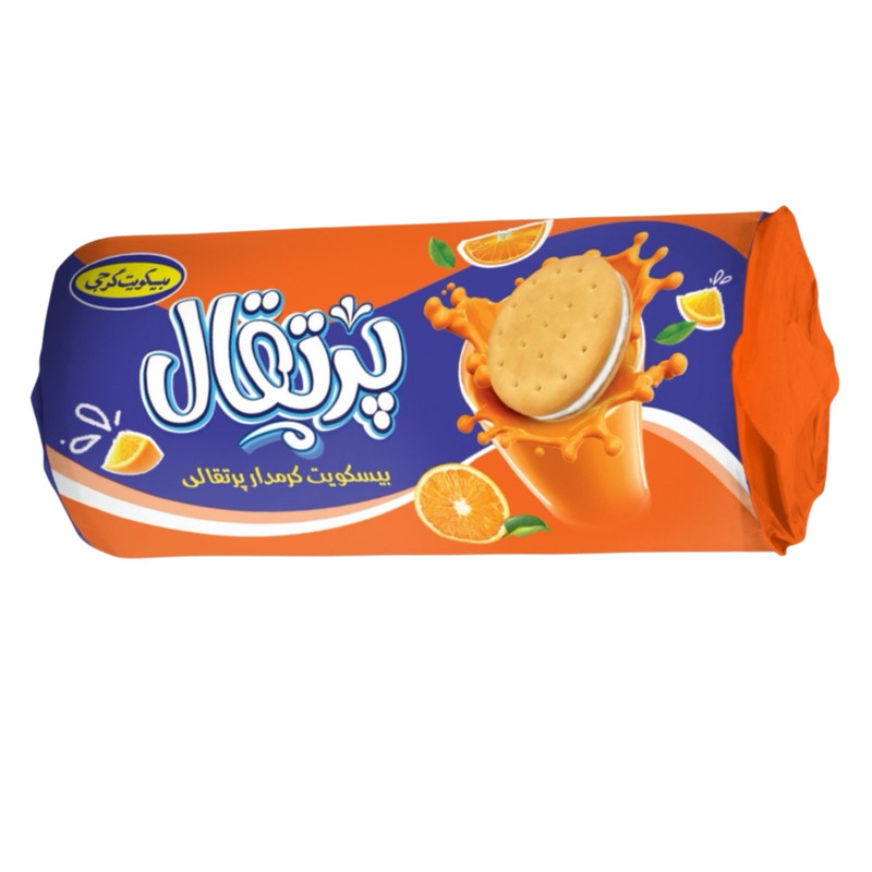 بیسکویت کرمدار پرتقال گرجی - 140 گرم