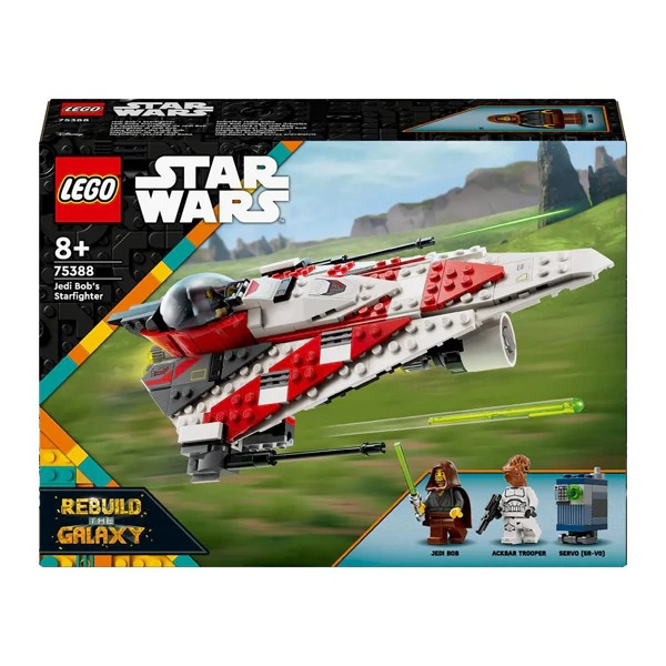 لگو سری استاروارز مدل Jedi Bobs Starfighter کد 75388