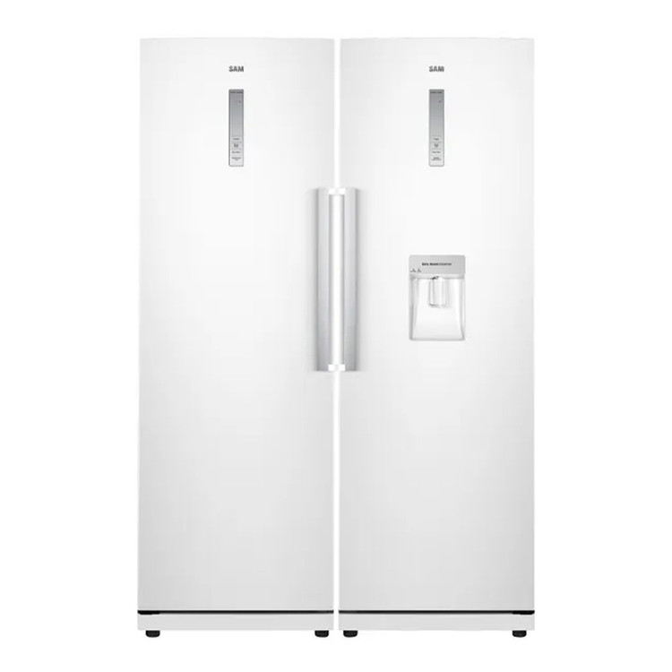 یخچال فریزر دوقلو 40 فوت سام مدل RR65-RZ65W به همراه ماشین لباسشویی 9 کیلوگرم اتوماتیک تکنوگاز مدل WMFL914W2N