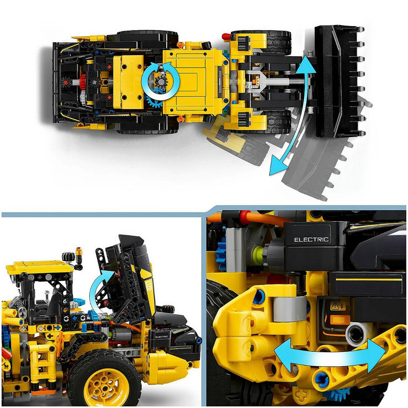 لگو سری تکنیک مدل Volvo L120 Electric Wheel Loader کد 42209