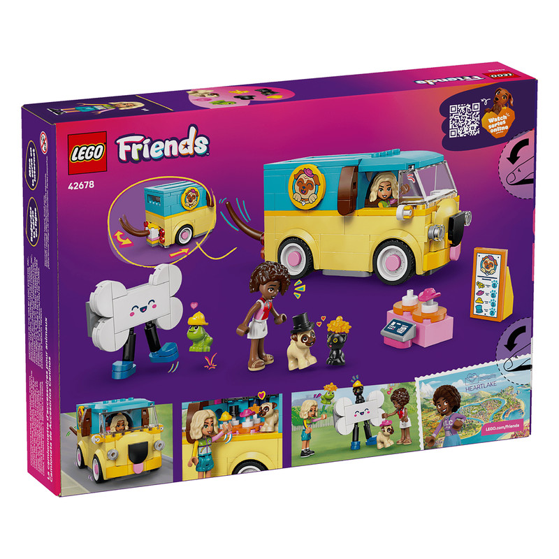 لگو 237 تکه سری Friends مدل Pet Accessories Van کد 42678