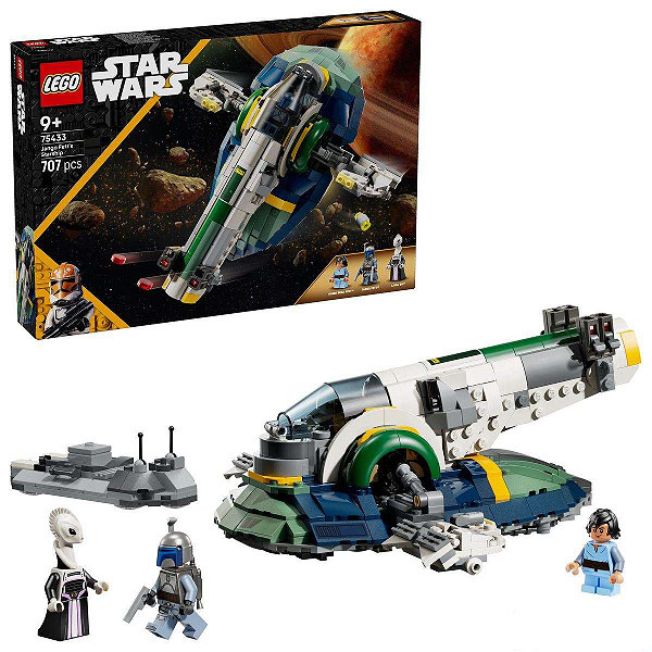لگو 707 تکه سری استار وارز مدل Star Wars Jango Fetts Starship کد 75433