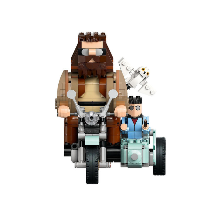 لگو 617 تکه سری هری پاتر مدل Hagrid amp Harry s Motorcycle Ride کد 76443