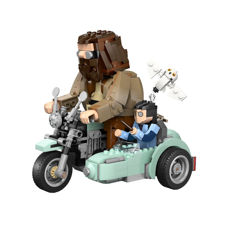 لگو 617 تکه سری هری پاتر مدل Hagrid amp Harry s Motorcycle Ride کد 76443