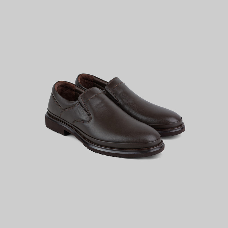 کفش رسمی مردانه چرم مشهد مدل J6291