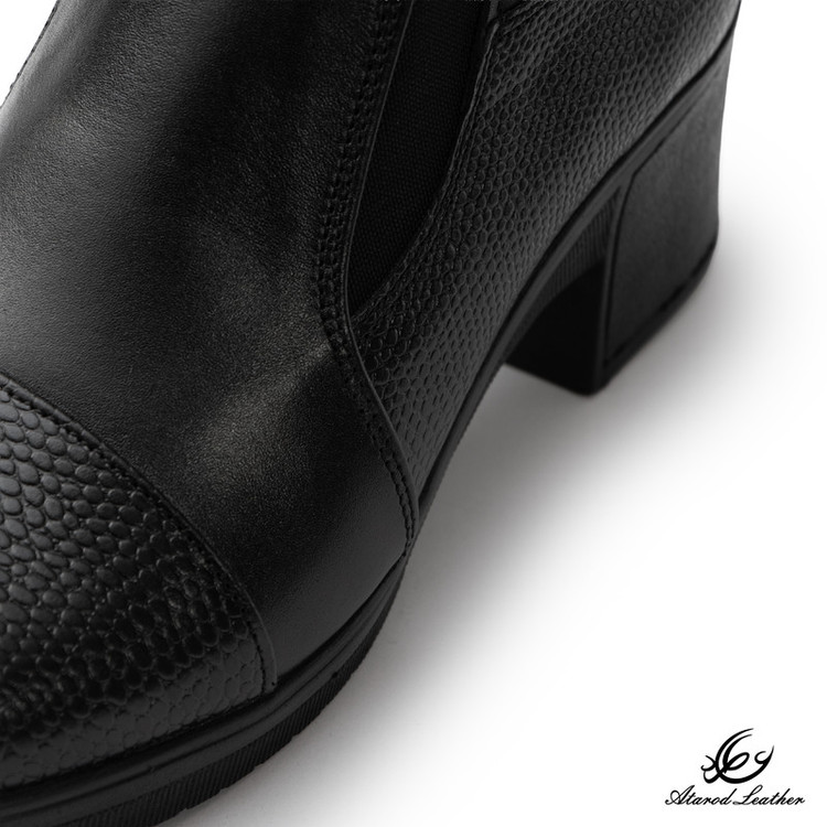 کفش پاشنهدار زنانه چرم عطارد مدل چرم طبیعی کد SH370