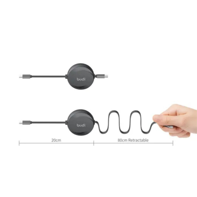 کابل تبدیل USB-C بودی مدل DC257TT10B طول 1 متر