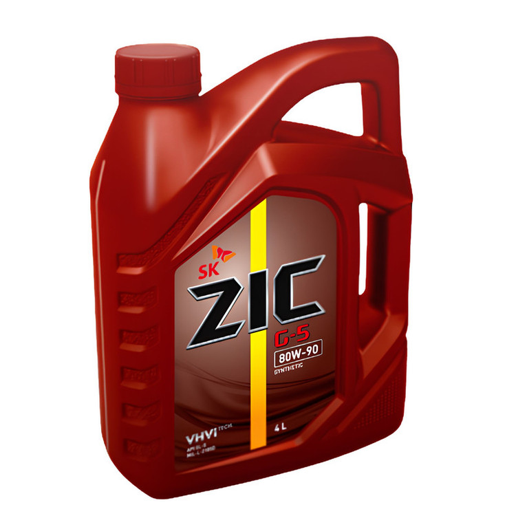 روغن گیربکس اتوماتیک زیک مدل ZIC G-5 80W-90 حجم 4 لیتر