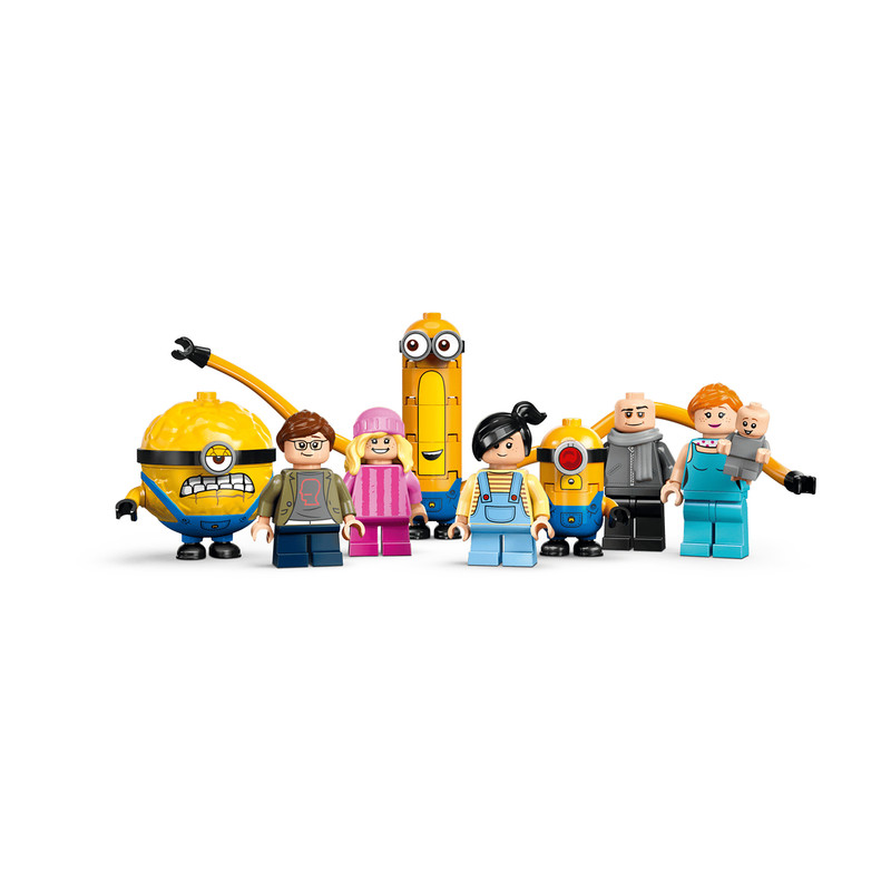 لگو 868 تکه سری Despicable Me مدل Minions and Grus Family Mansion کد 75583