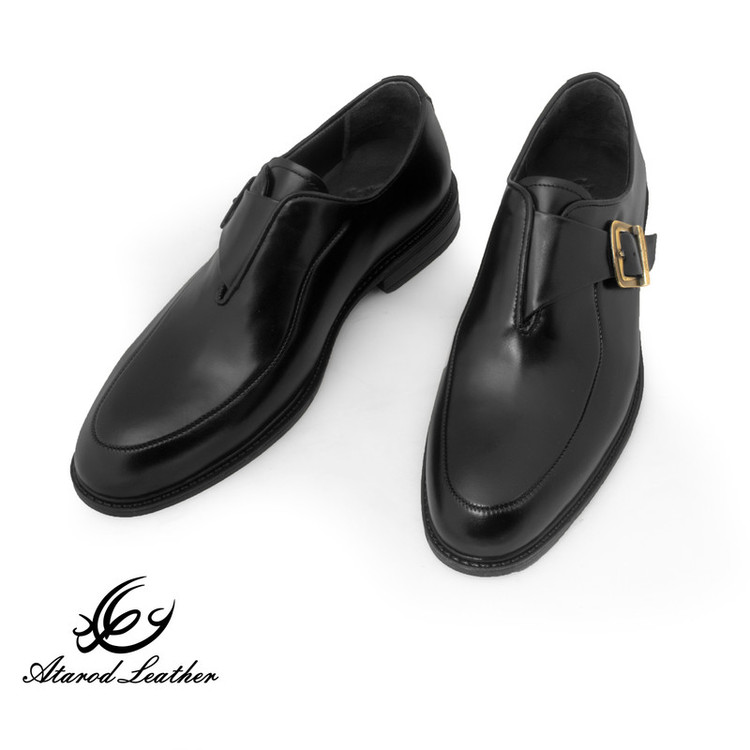 کفش مردانه چرم عطارد مدل چرم طبیعی کد SH284