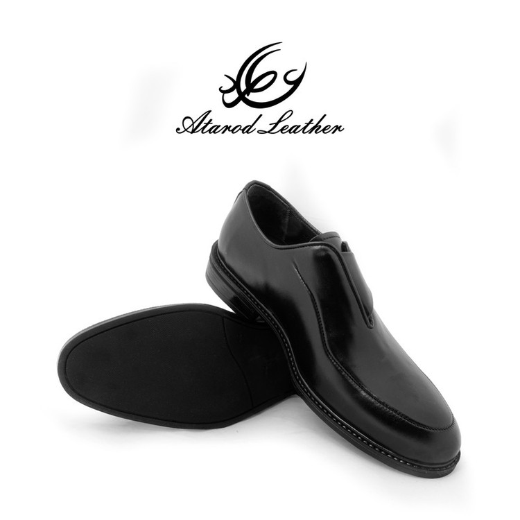 کفش مردانه چرم عطارد مدل چرم طبیعی کد SH284