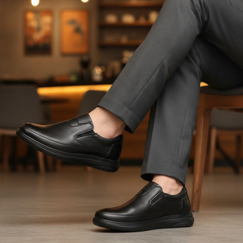 کفش طبی مردانه کروماکی مدل KM230