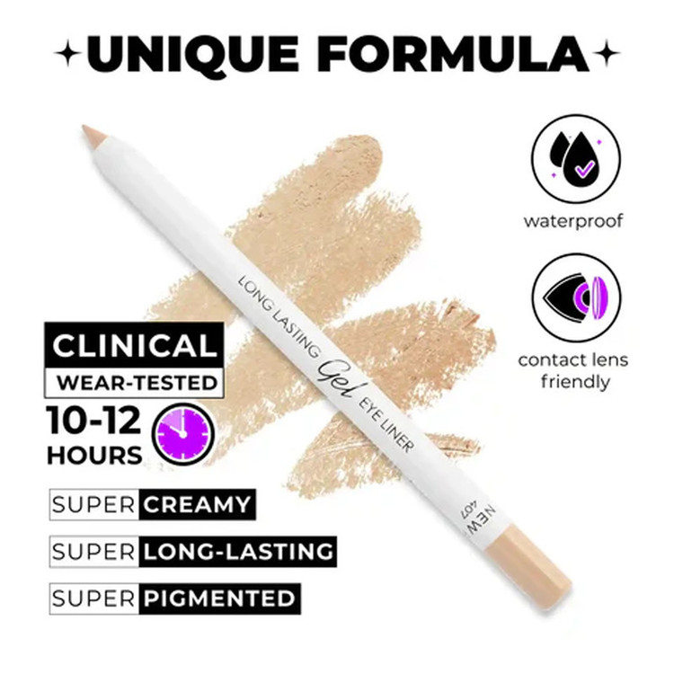 مداد چشم لامل مدل Long lasting رنگ گندمی