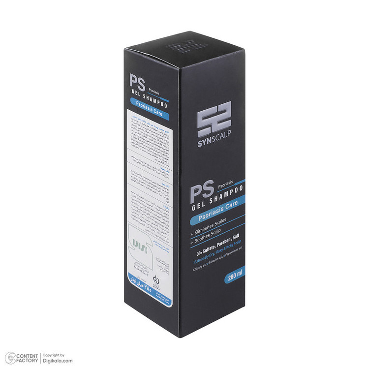 شامپو مو ساین اسکالپ مدل Psoriasis Care حجم 280 میلیلیتر مناسب موهای خشک، ضد خارش، ضد باکتری، آبرسان، حاوی عصاره ریشه...