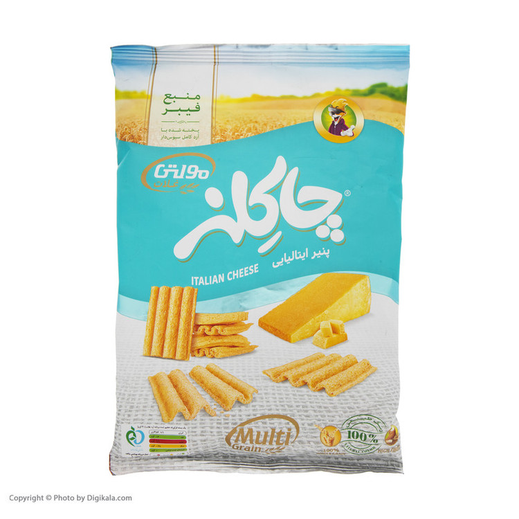 اسنک مولتی غلات پنیر ایتالیایی چاکلز - 90 گرم