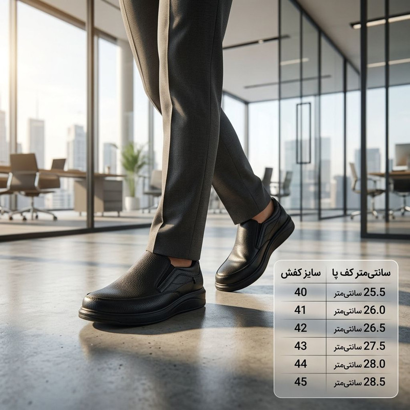 کفش طبی مردانه شوپا مدل 3002