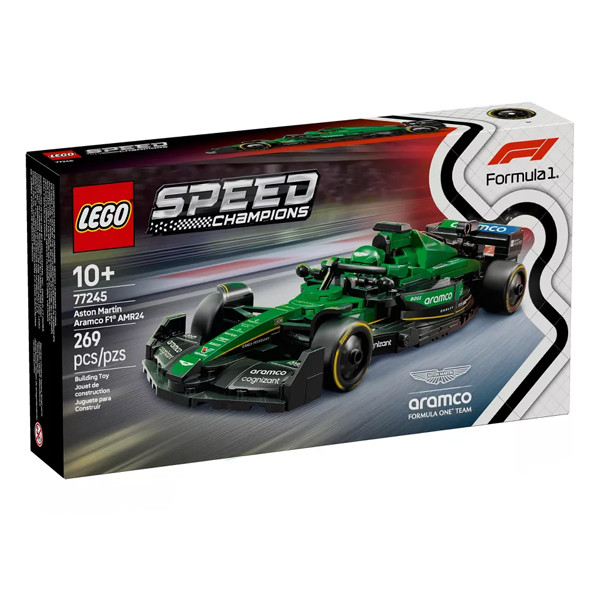 لگو 269 تکه سری اسپید مدل Aston Martin Aramco F1 AMR24 Race Car کد 77245