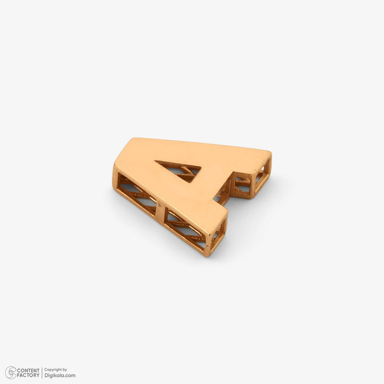 آویز گردنبند طلا 18 عیار زنانه مایا ماهک طرح حرف A کد MM2138