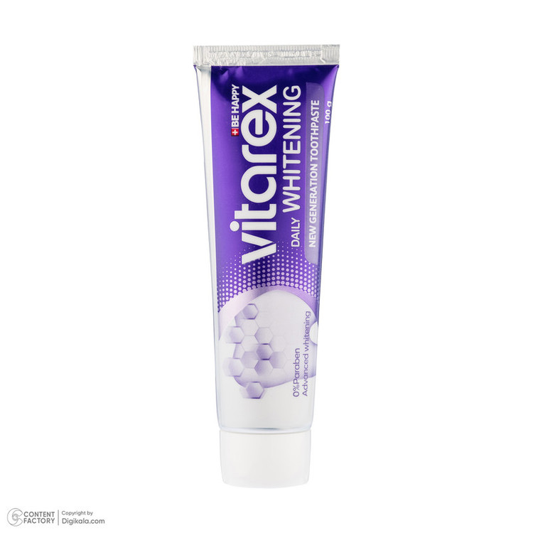 خمیر دندان ویتارکس مدل Daily Whitening وزن 100 گرم