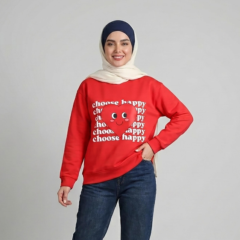سویشرت زنانه الوج مدل TLS-003U001-1