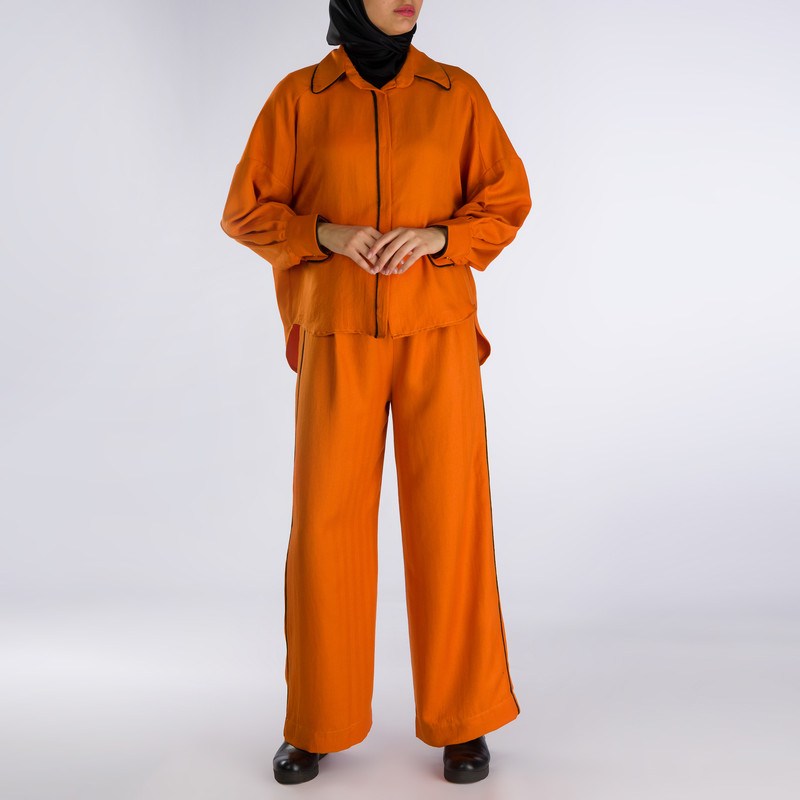 ست شومیز و شلوار زنانه آدور مدل جناقی