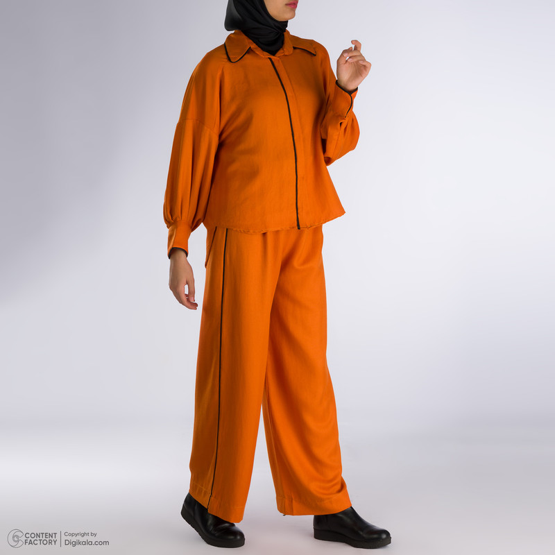 ست شومیز و شلوار زنانه آدور مدل جناقی